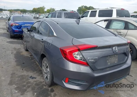 2018 Honda Civic Ex z USA, uszkodzony, nr VIN 2HGFC2F79JH533917